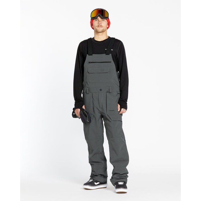 Volcom Roan Bib Overall|Black|Charcoal|Chestnut Brown|S|M|L|XL