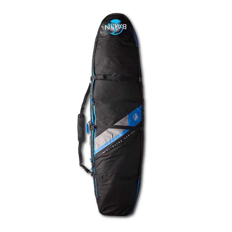 BALIN – Housse de Voyage 1-3 planches – Coffin Triple Wheeler 10mm – Black / Blue