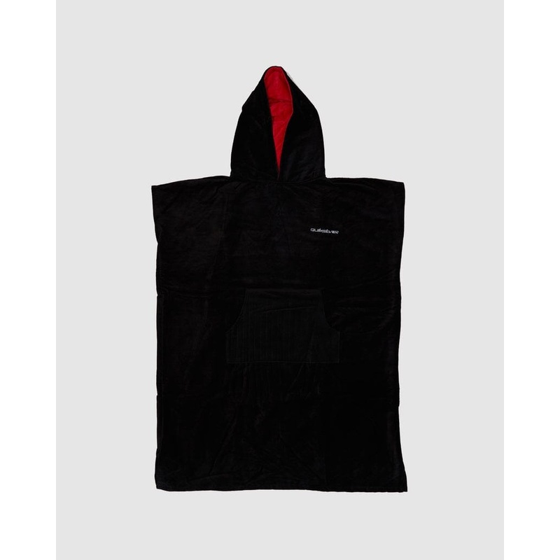 Quiksilver Hooded Towel|Black /Jet Black|Black Beach Club Casual
