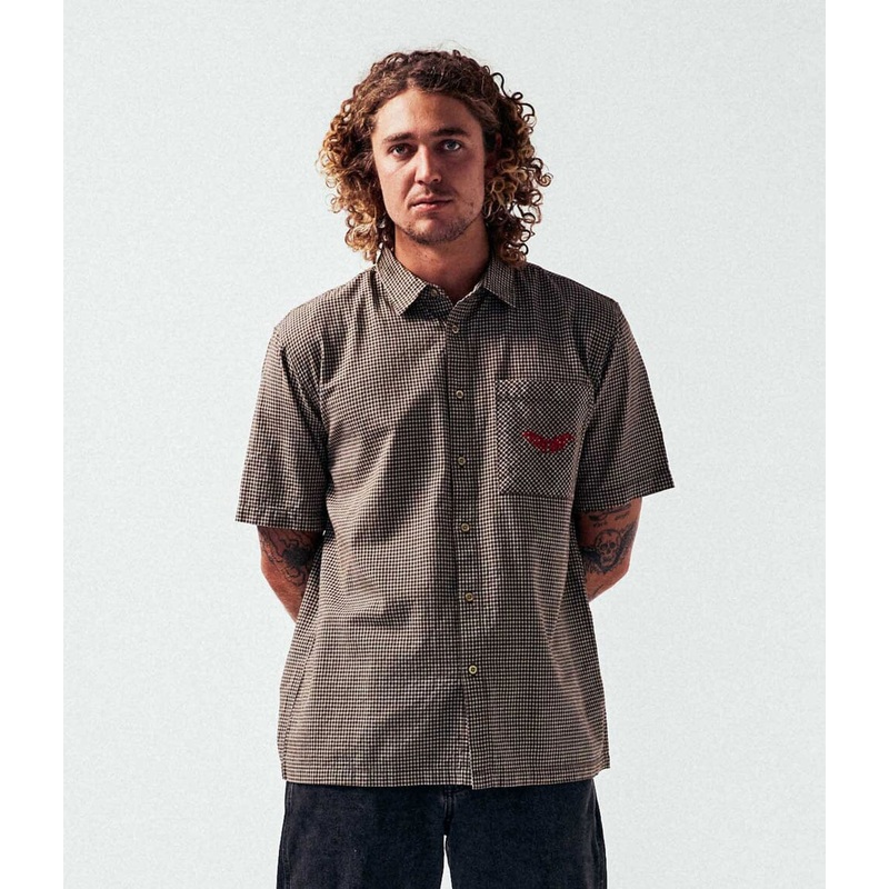 Former Manners Check Shirt|Army|Vintage Navy|S|M|L|XL|XXL
