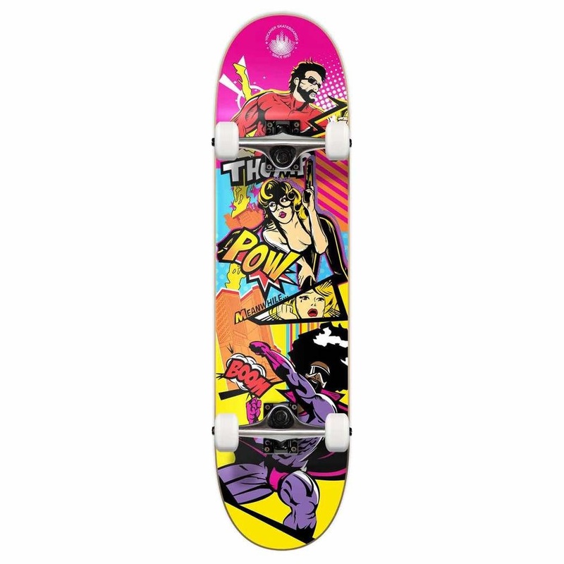 YOCAHER Comix Action – Skateboard Street – Planche Complete
