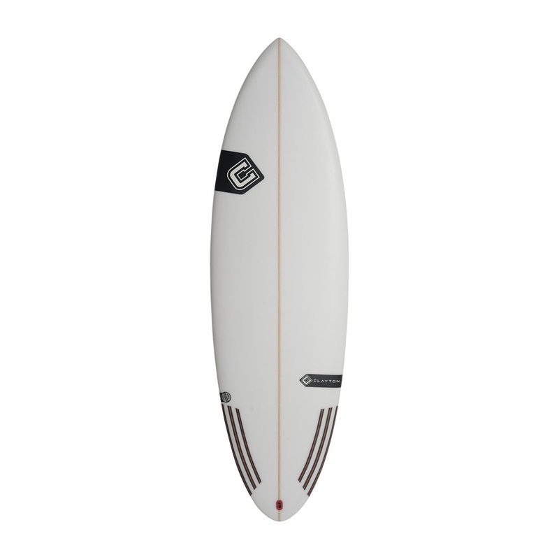 CLAYTON Surfboards – Rocket (PU) Futures – 5’7