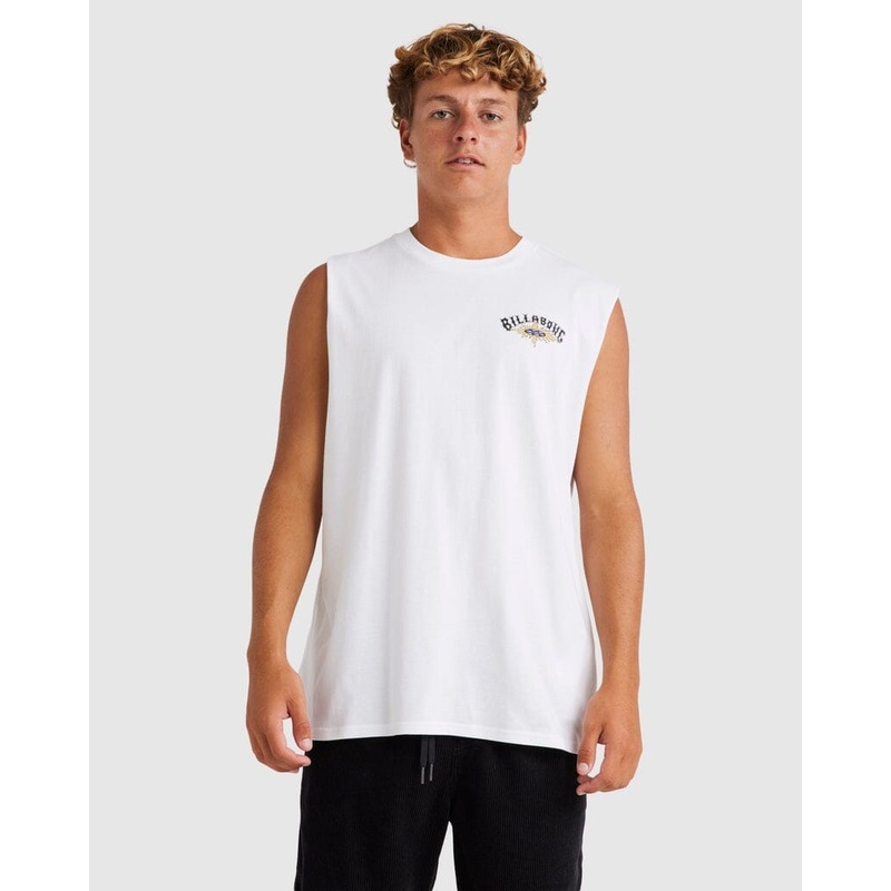 Billabong Flame Arch Muscle Tank Top