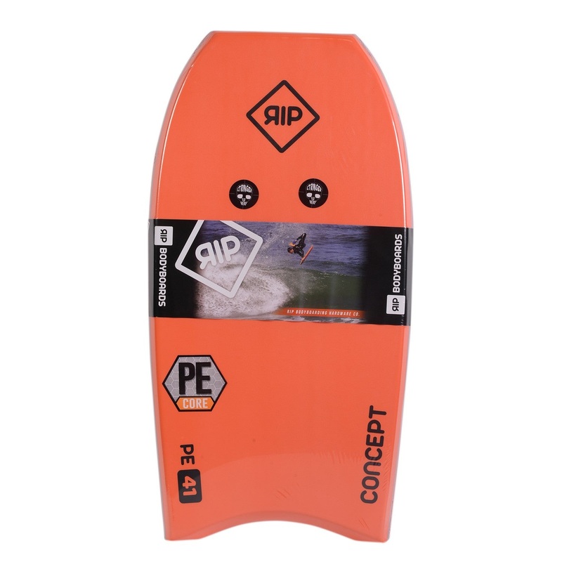RIP Bodyboard – Concept (PE) Stringer – Orange / White