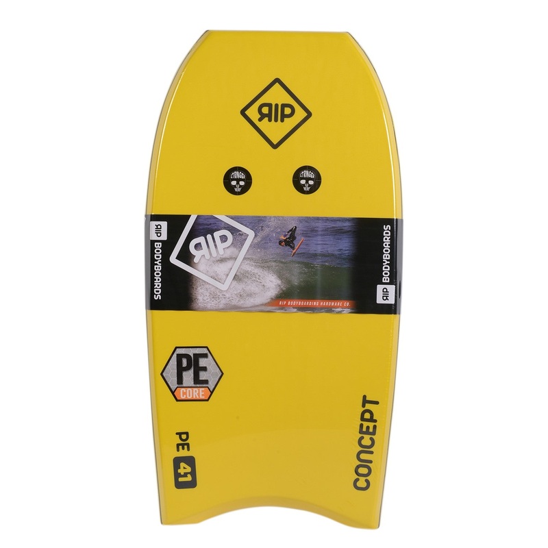 RIP Bodyboard – Concept (PE) Stringer – Yellow / White