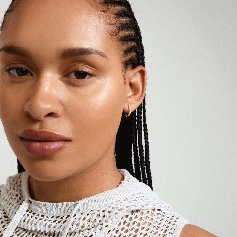 Pilgrim Kalia Hoop Earrings|Gold Plated|Silver Plated