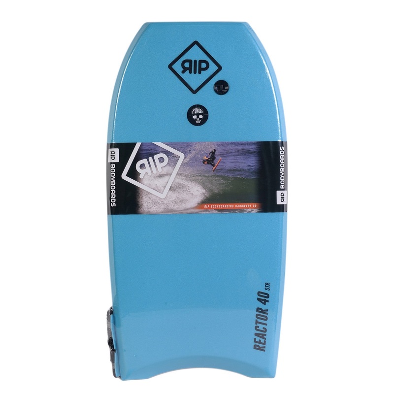 RIP Bodyboard – Reactor Stringer avec leash (EPS) – Blue / Orange
