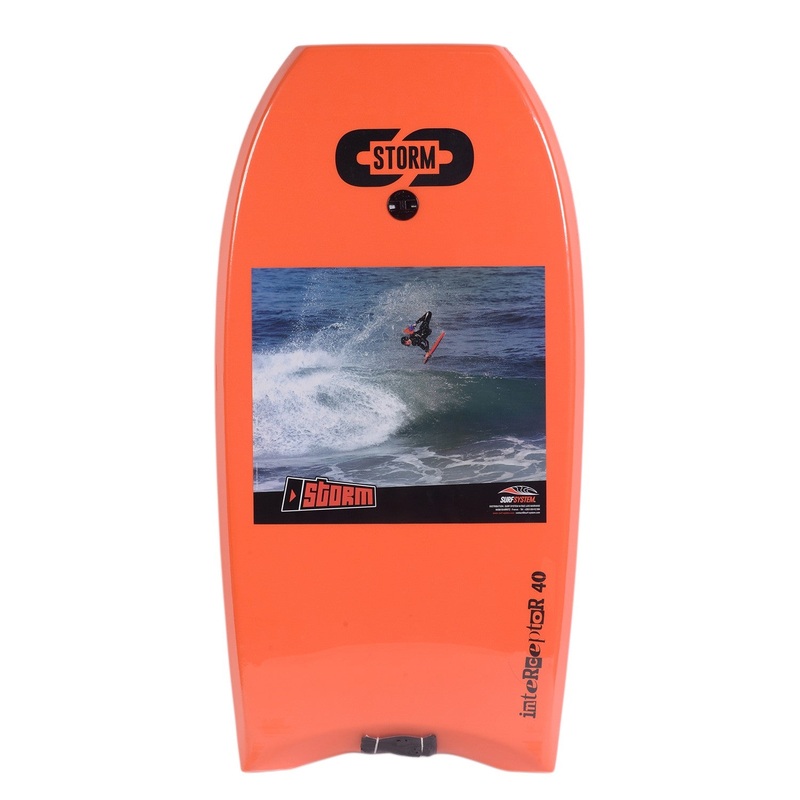 Storm Bodyboard – Interceptor EPS – Orange / Blue
