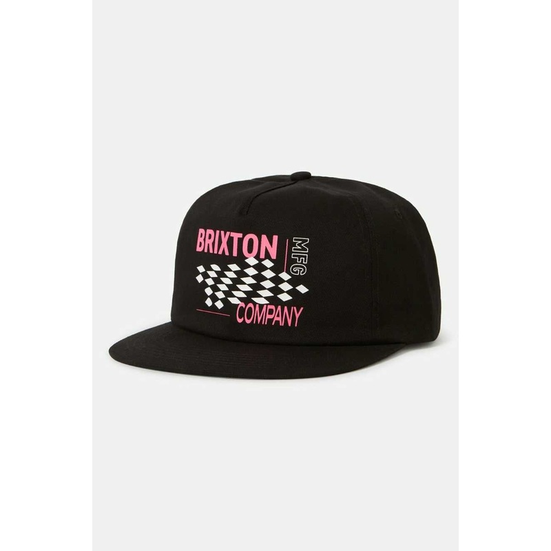 Brixton Neon Finish Line HP Snapback Cap