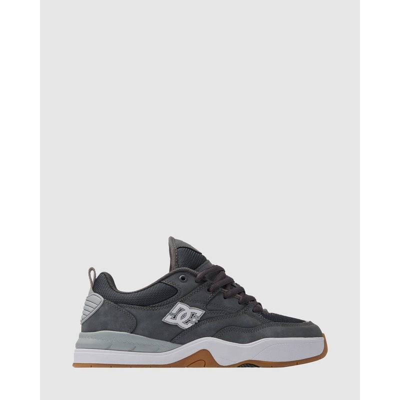 DC Ascend Shoes|Dark Grey / White|8|9|10|11|12|13