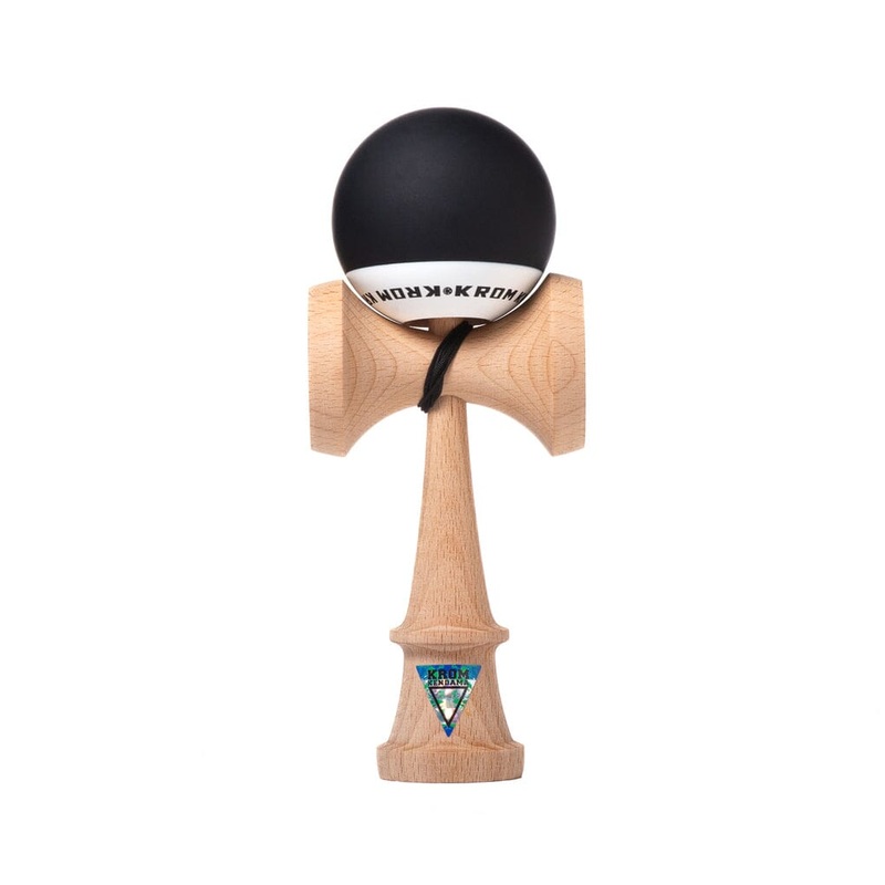 Krom Pop Rubber Kendama – Black