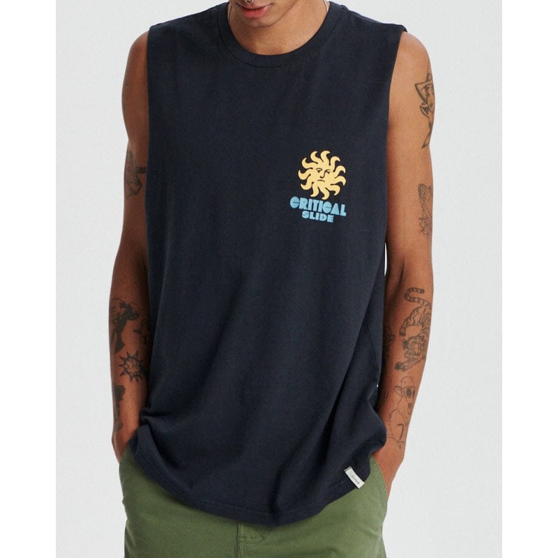 The Critical Slide Society Morning Muscle Tank