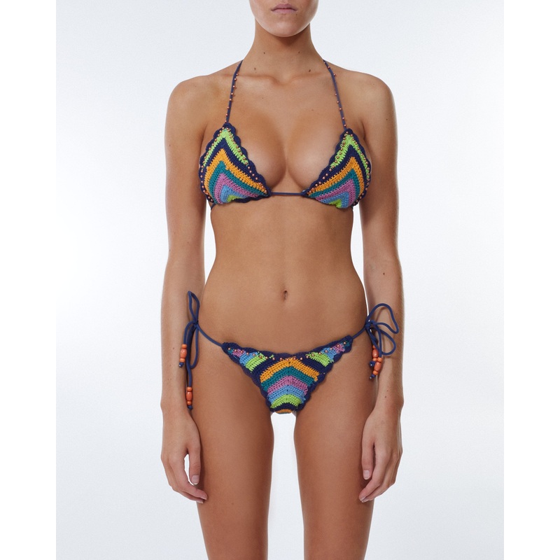 It’s Now Cool The Crochet Tri Bikini