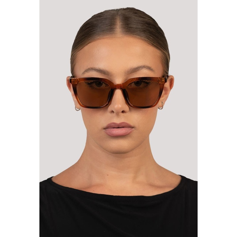 Otra Bree Sunglasses|Black / Olive|Havana / Brown