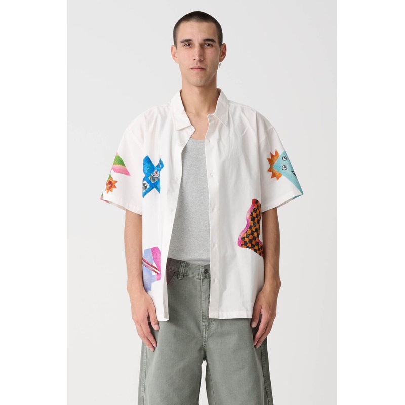 X-Large Pencil Poplin Shirt|White|M|L|XL