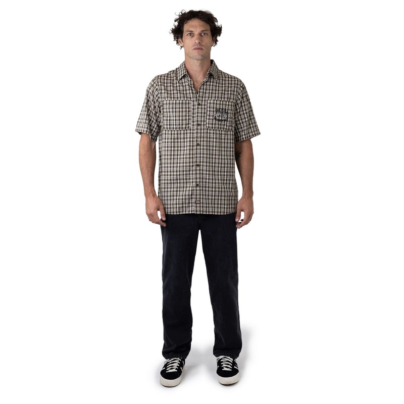 Dickies Maple Shirt|Rinsed Moss|M|L|XL
