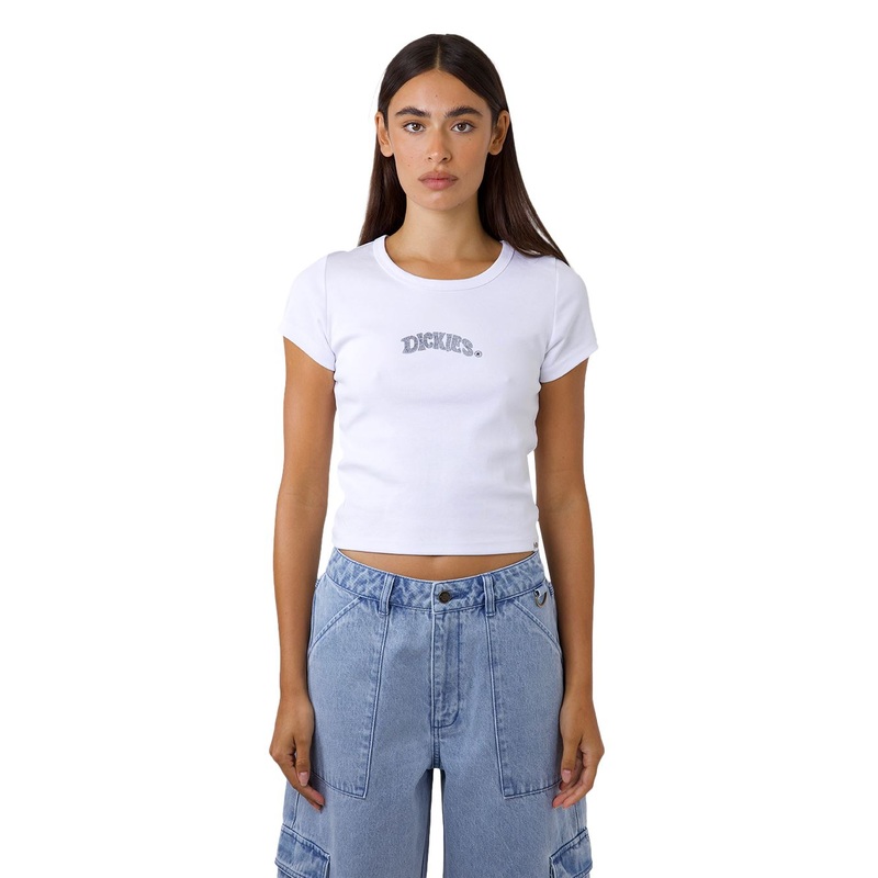 Dickies Trippy Mini Baby Tee|White|6|8|10|12|14