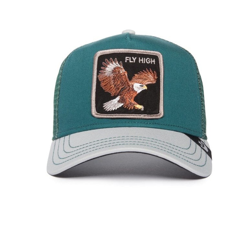 Goorin Bros Eagle Fan Cap|Emerald