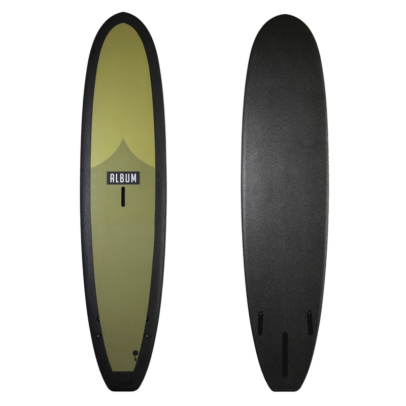 ALBUM Surfboards – Kookalog 7’11 Soft Top – Olive