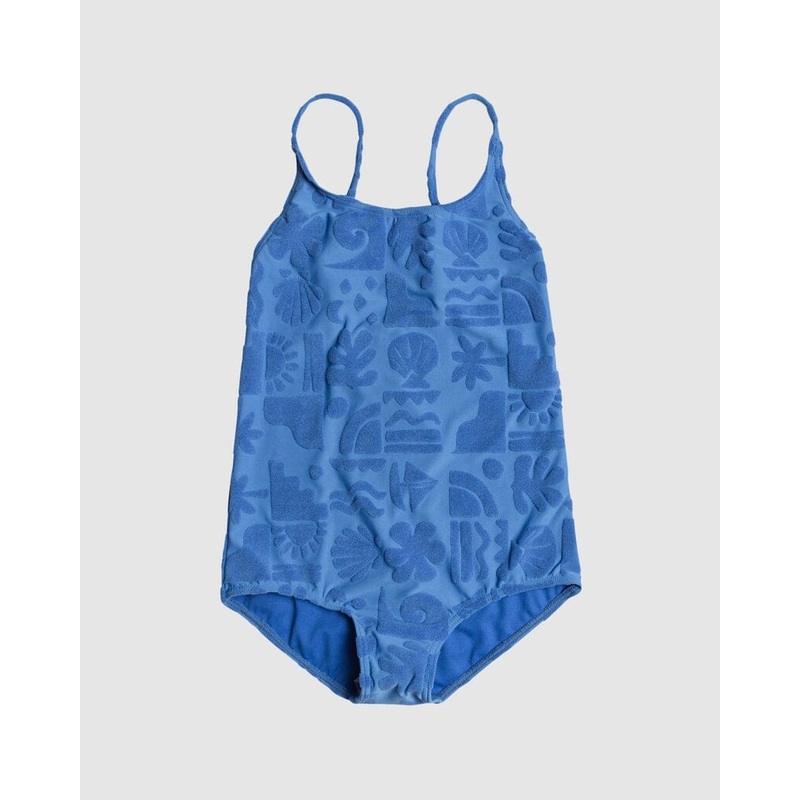 Roxy Beach Check Youth One Piece Swimsuit