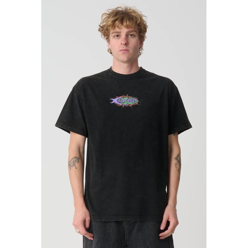 X-Large Barbed T-Shirt|Pigment Black|S|M|L|XL