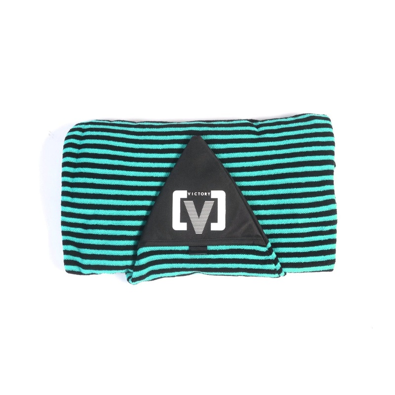 VICTORY – Housse Chaussette Surf – Shortboard – 6’6 – Black / Green