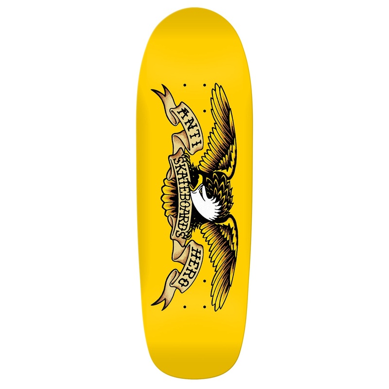 Anti Hero – Eagle Beach Bum 9.55 inch – Yellow