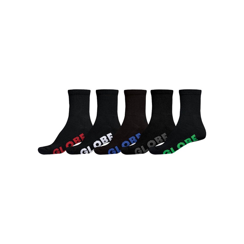 Globe Stealth Crew Socks 5 Pack