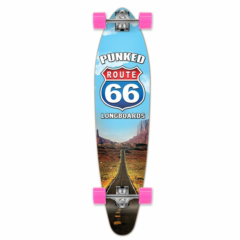 YOCAHER – The Run Kicktail Longboard – Planche Complete