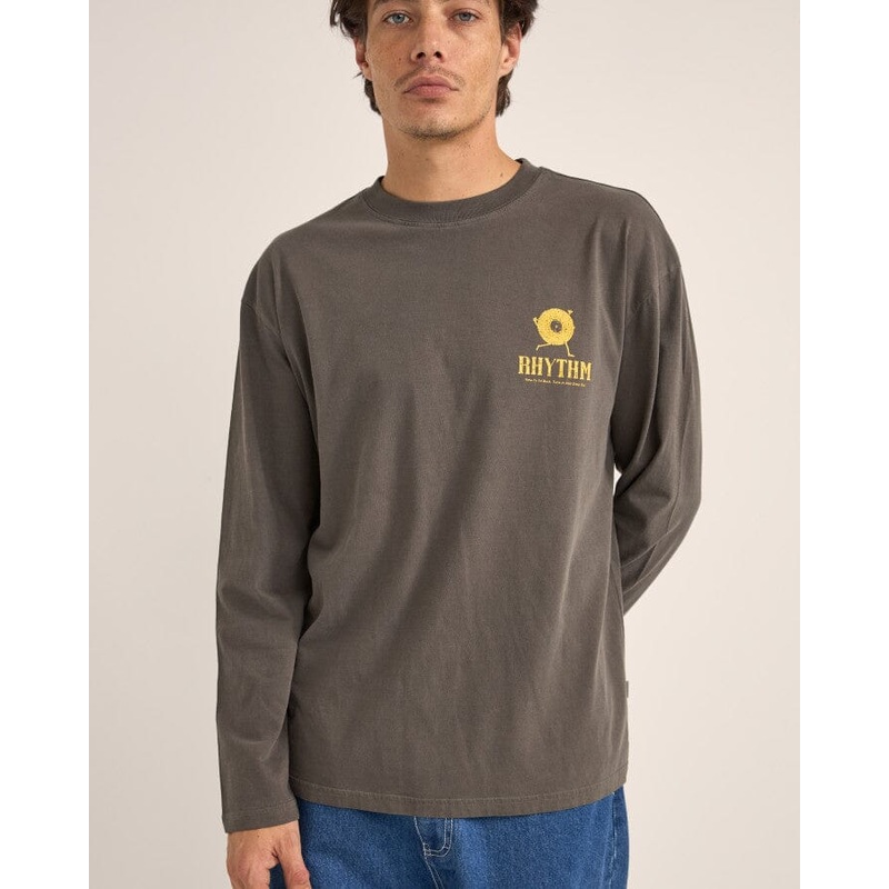 Rhythm Record Vintage Long Sleeve T-Shirt
