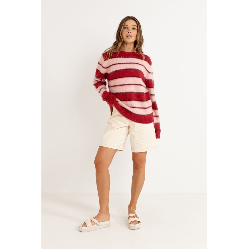 Rhythm Cherie Oversized Knit|Cherry|8|10|12|14|16