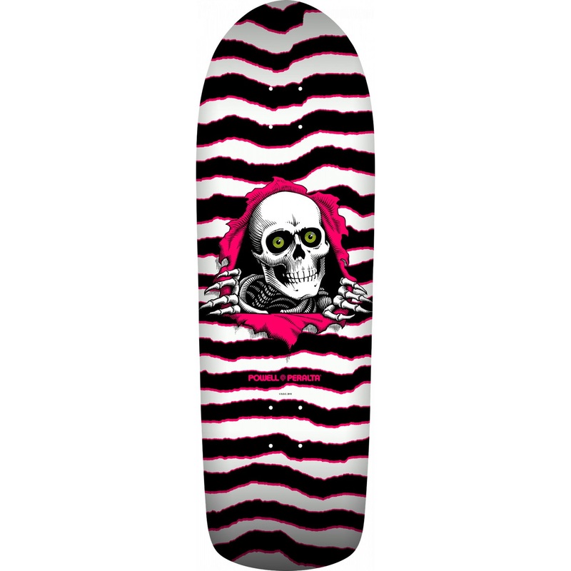 Powell Peralta – OS Ripper Deck – White / Pink