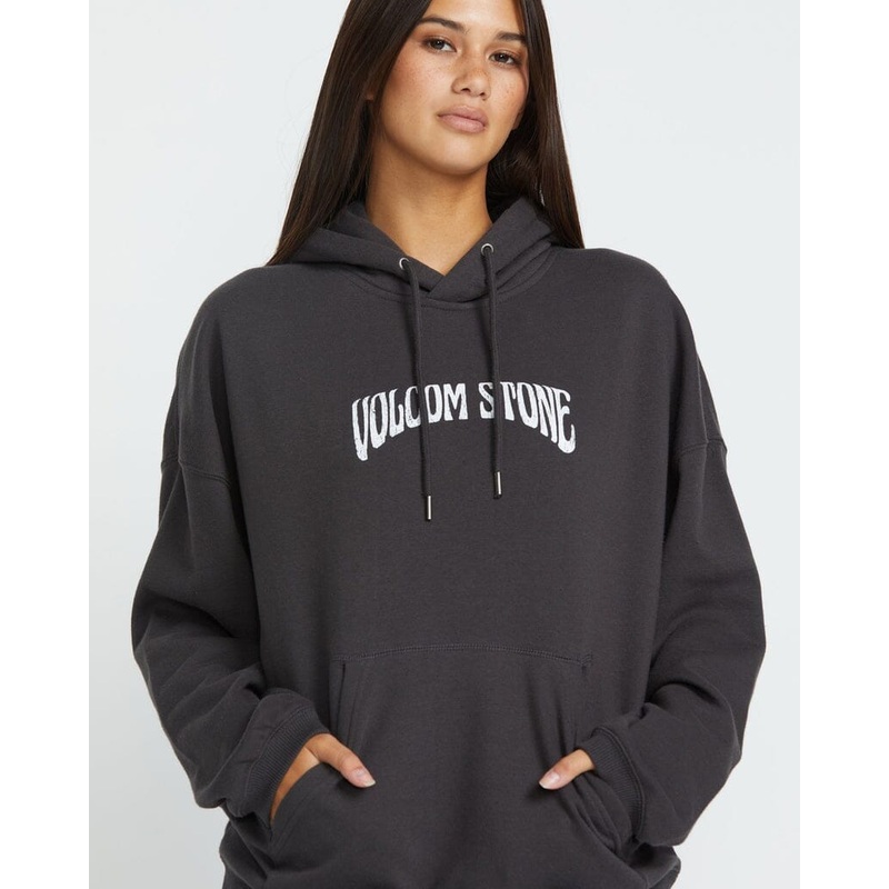 Volcom Stone Art Up Hoodie|Vintage Black|8|10|12|14