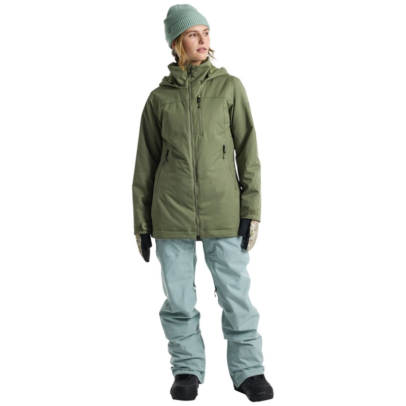 Burton Lelah 2L Womens Jacket|Forest Moss|Petrol Green|True Black|M|L|XL