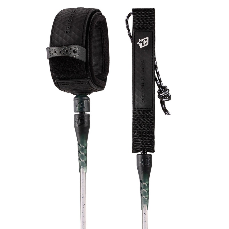 CREATURES – Surf Leash Reliance Pro 8 – White / Speckle Black