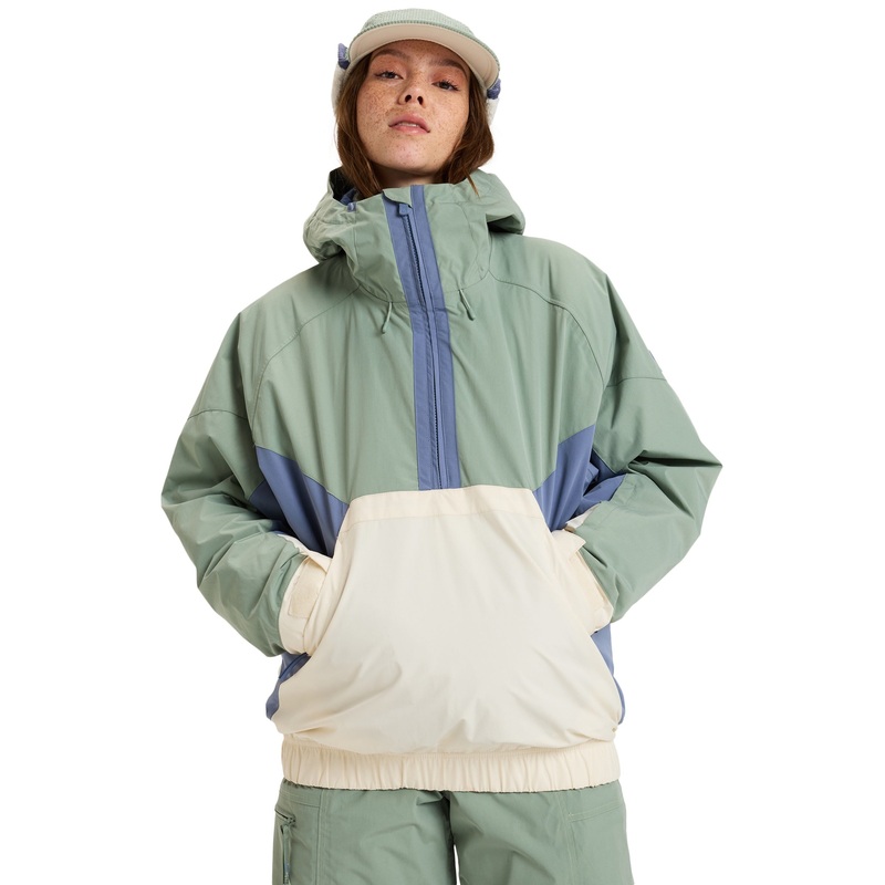 Roxy Chloe Kim Anorak Jacket|Lily Pad|S|M|L|XL