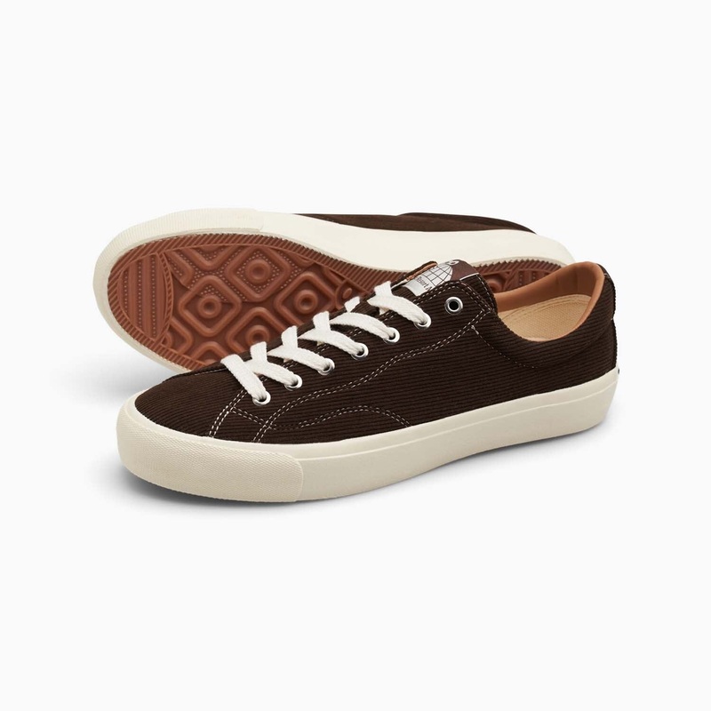 Last Resort AB VM003 Lo Cord – Dark Brown / White