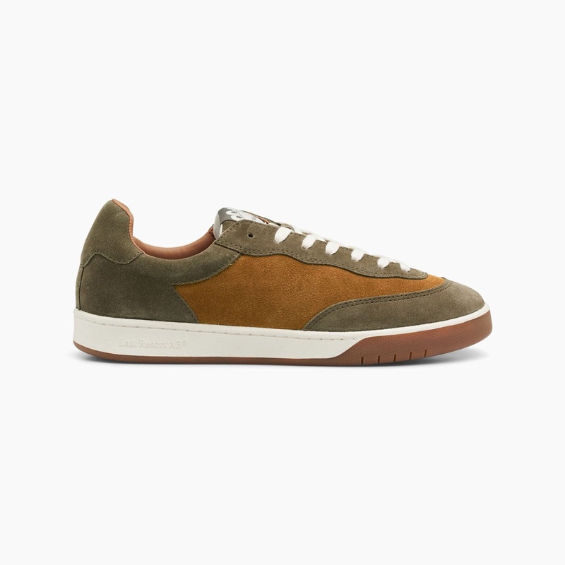 Last Resort CM001 Suede – New Olive / Golden Brown / White / Gum