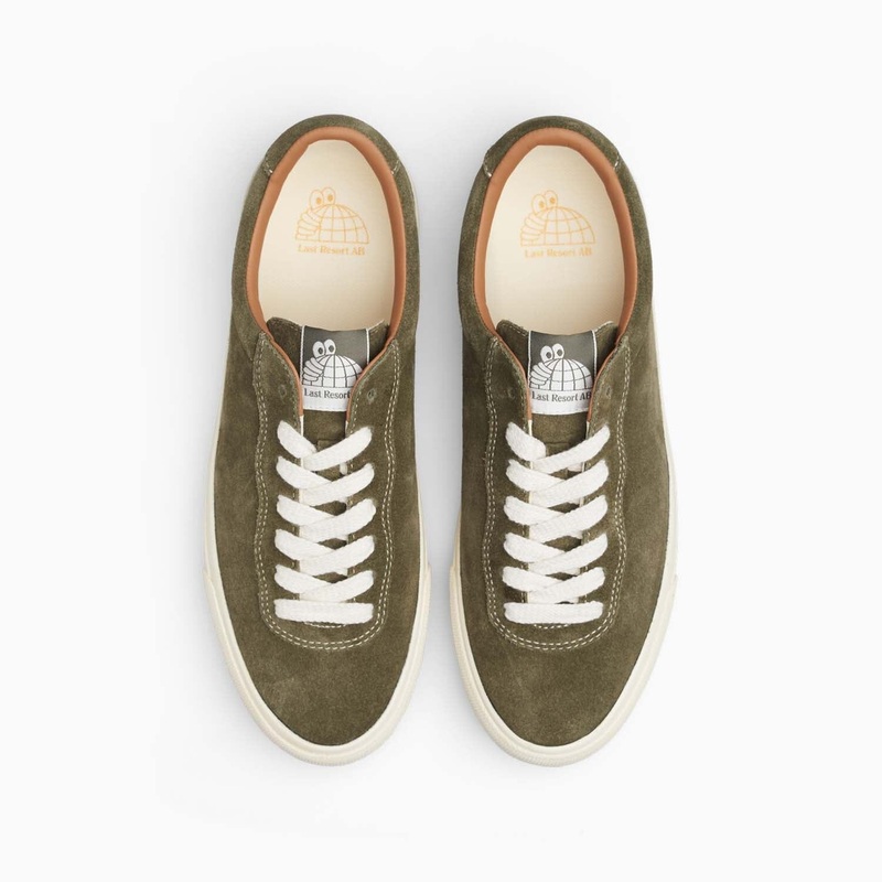 Last Resort VM001 Lo Suede – New Olive / White