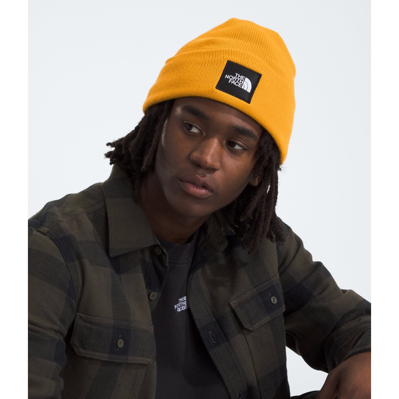 The North Face Big Box Beanie|Summit Gold|TNF Black|Forest Olive