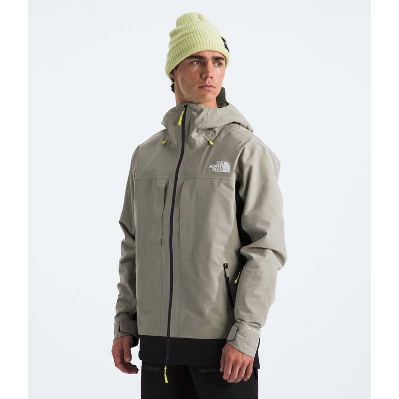 The North Face Ceptor Jacket|Clay Grey-TNF Black|M|L