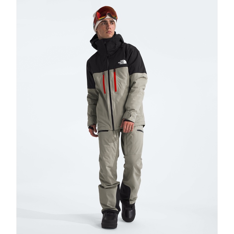 The North Face Chakal Jacket|Clay Grey-TNF Black|Lichen Gold-Forest Olive|S|M|L|XL