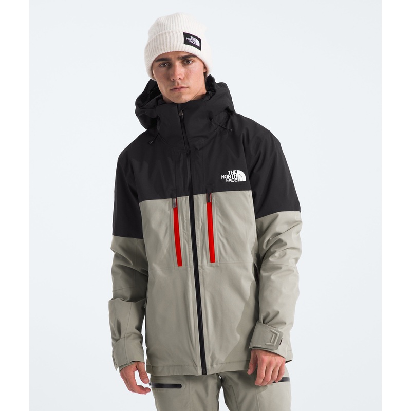 The North Face Chakal Jacket|Clay Grey-TNF Black|Lichen Gold-Forest Olive|S|M|L|XL