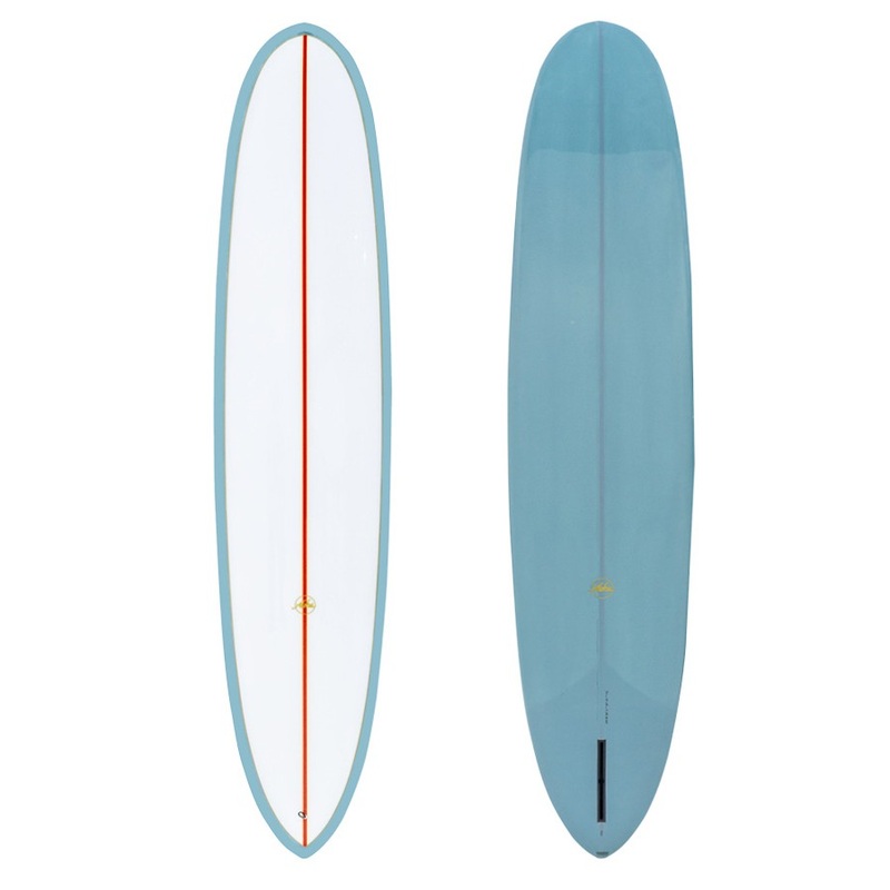 ALOHA Surfboards – Pintail Noserider  9’4 – PU / PVCP – Blue