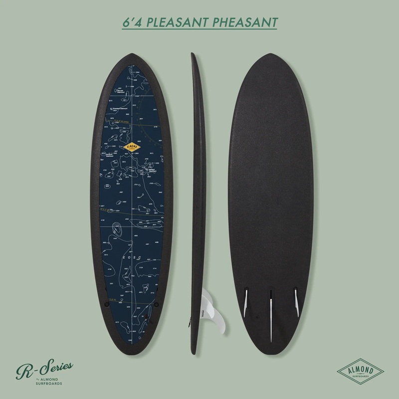 ALMOND Surfboards – R-Series 6’4 – Chart