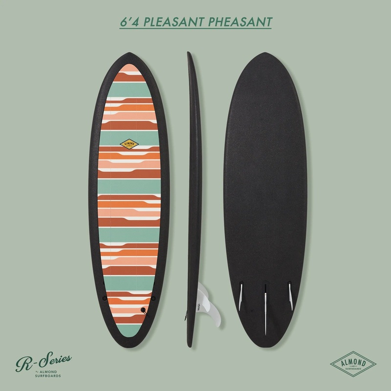 ALMOND Surfboards – R-Series 6’4 – Peel