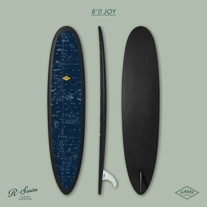 ALMOND Surfboards – R-Series Joy 8′ – Chart