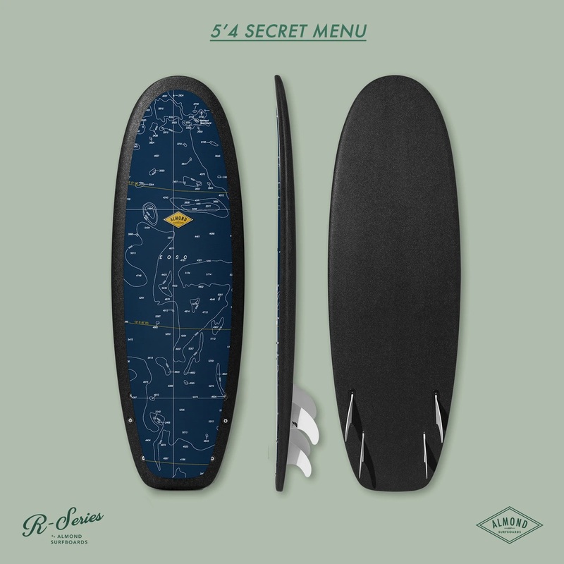 ALMOND Surfboards – R-Series Secret Menu 5’4 – Chart
