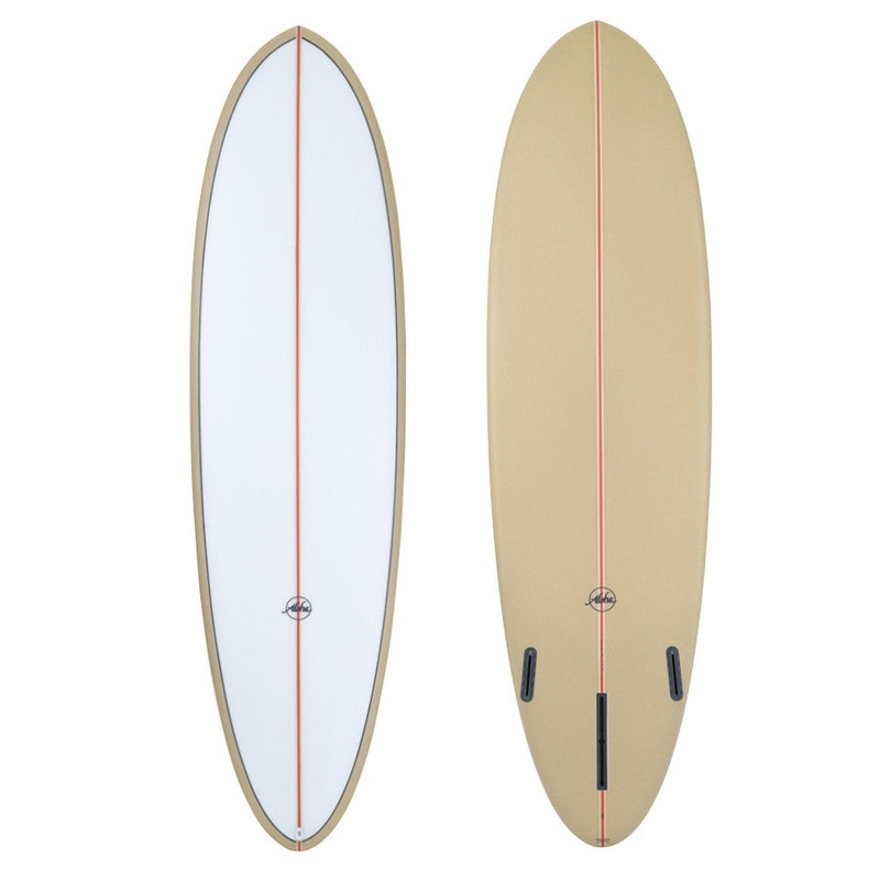 ALOHA Surfboards – Fun Division Mid 6’8 (PU) PVCP Sand – Futures