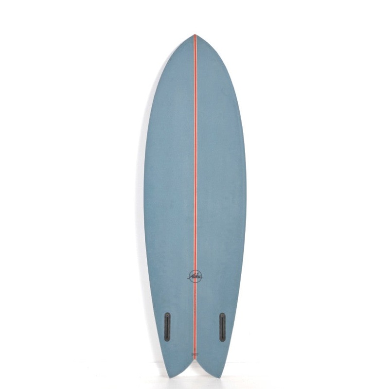 Aloha Surfboards – Keel Twin PU PVCP Blue – 5’9 – Futures